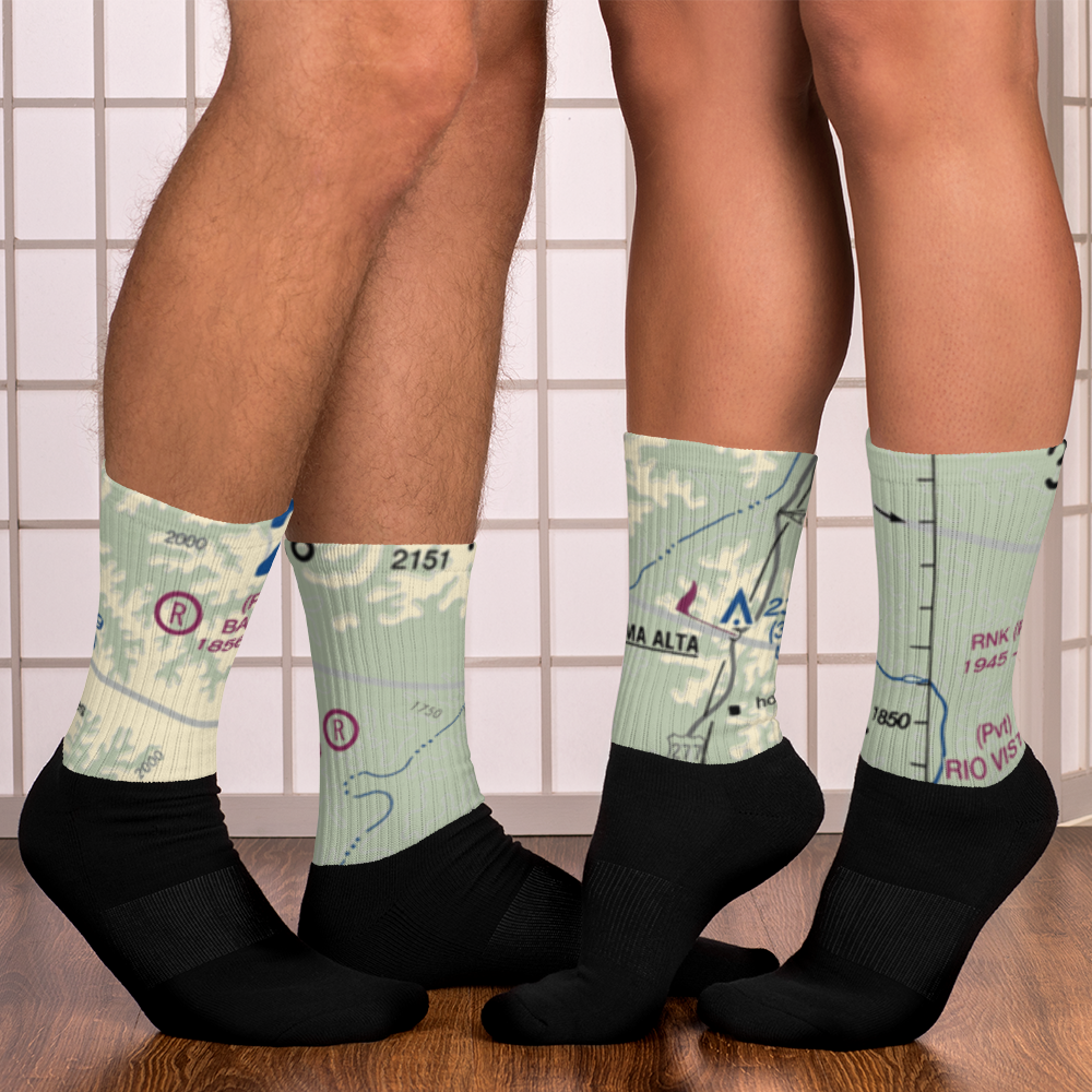 Flying D Ranch Airport (TA29) VFR Sectional Socks 