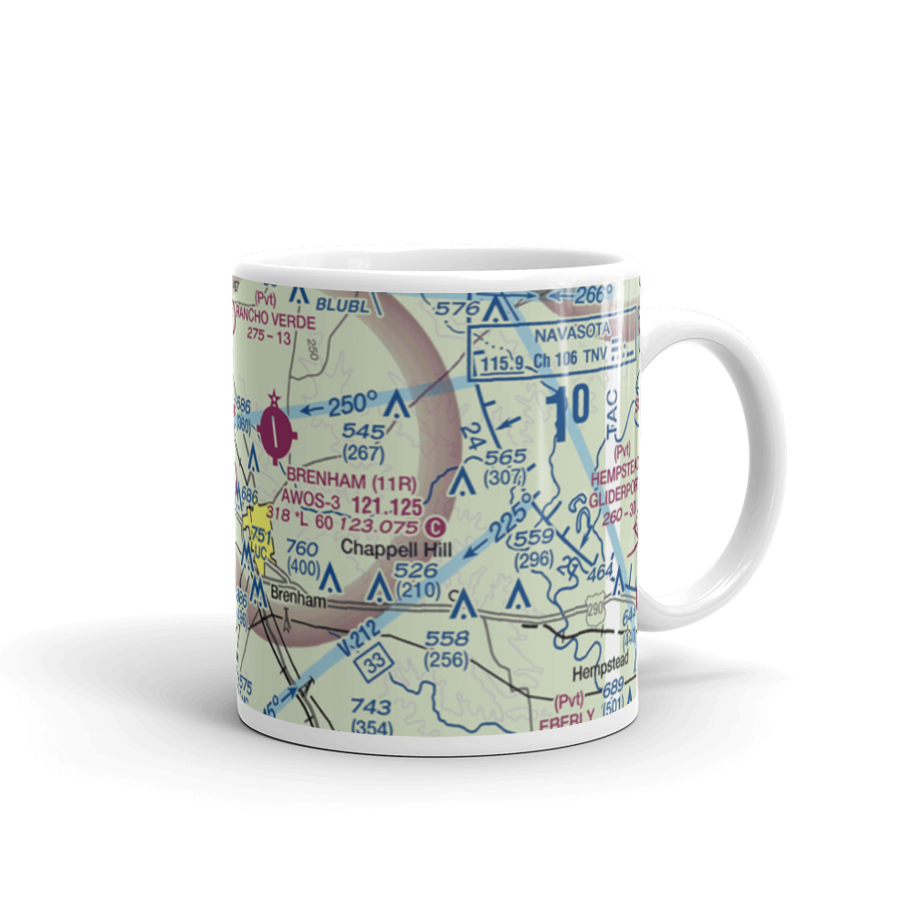 Live Oak Ranch Airport (TA17) VFR Sectional  Mug 