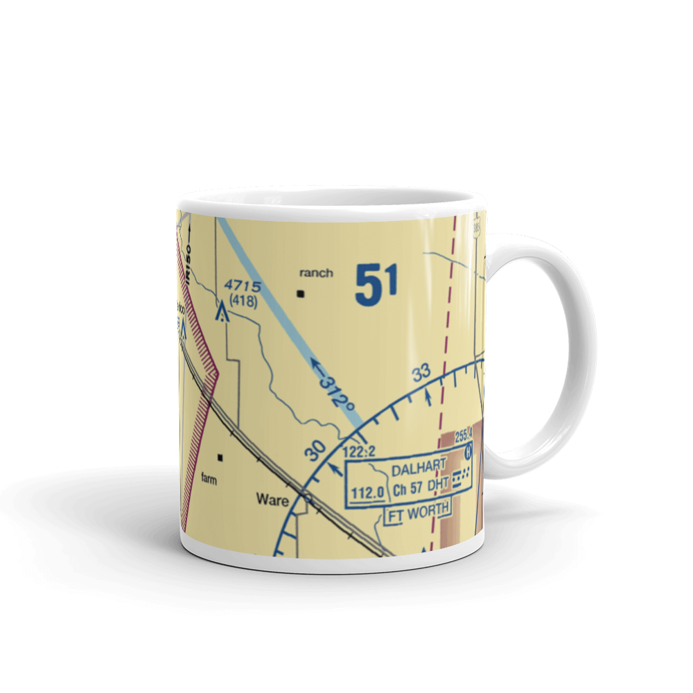 Nebtex Land Co. Airport (TA13) VFR Sectional  Mug 