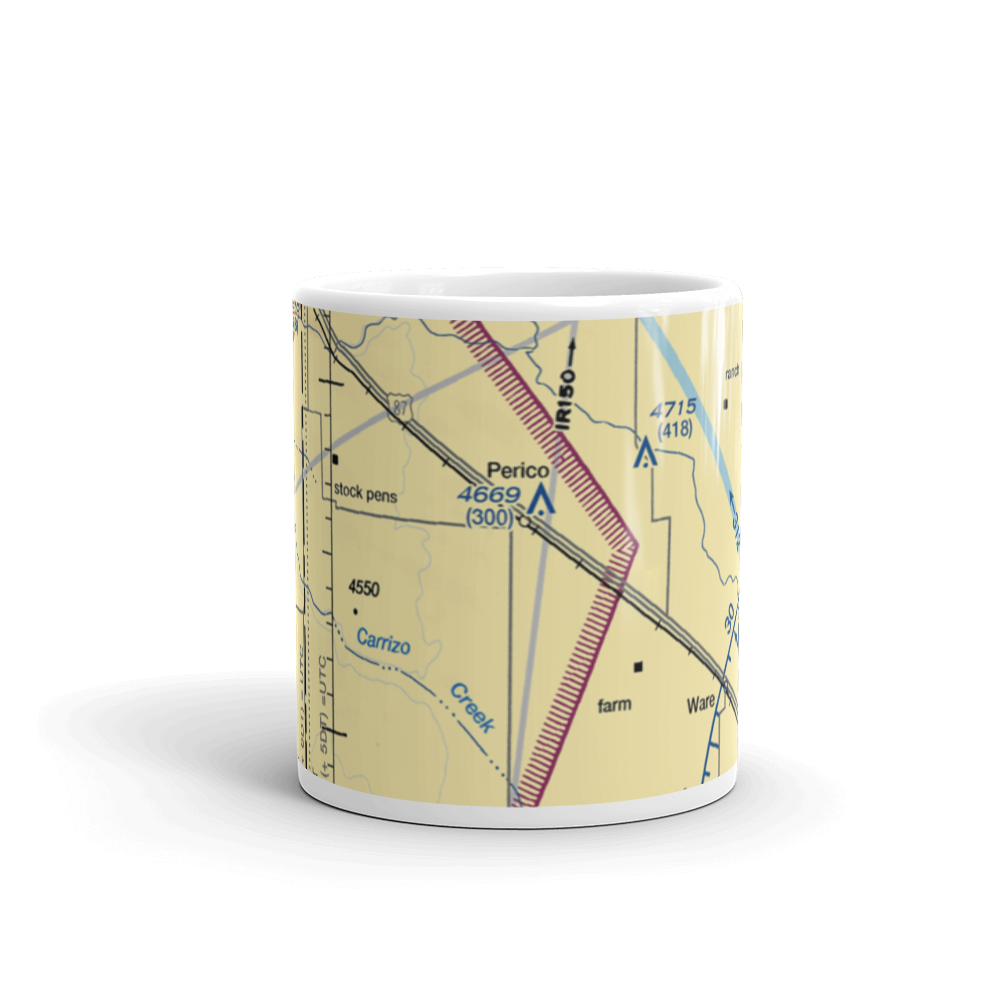 Nebtex Land Co. Airport (TA13) VFR Sectional  Mug 