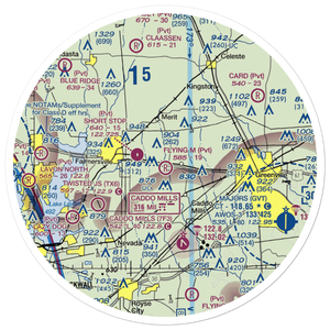 Flying M Airport (TA08) VFR Sectional Sticker (30 mile)