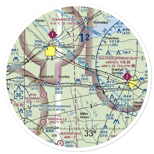 Morris Manor Airport (TA06) VFR Sectional Sticker (30 mile)