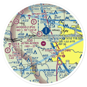 Jo Na Acres Airport (TA03) VFR Sectional Sticker (20 mile)