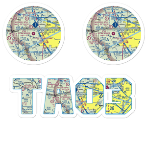 Jo Na Acres Airport (TA03) VFR Sectional Sticker Pack