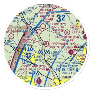 Howard Field (TA02) VFR Sectional Sticker (20 mile)