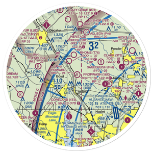 Howard Field (TA02) VFR Sectional Sticker (30 mile)