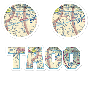 Rafter P Airport (TA00) VFR Sectional Sticker Pack