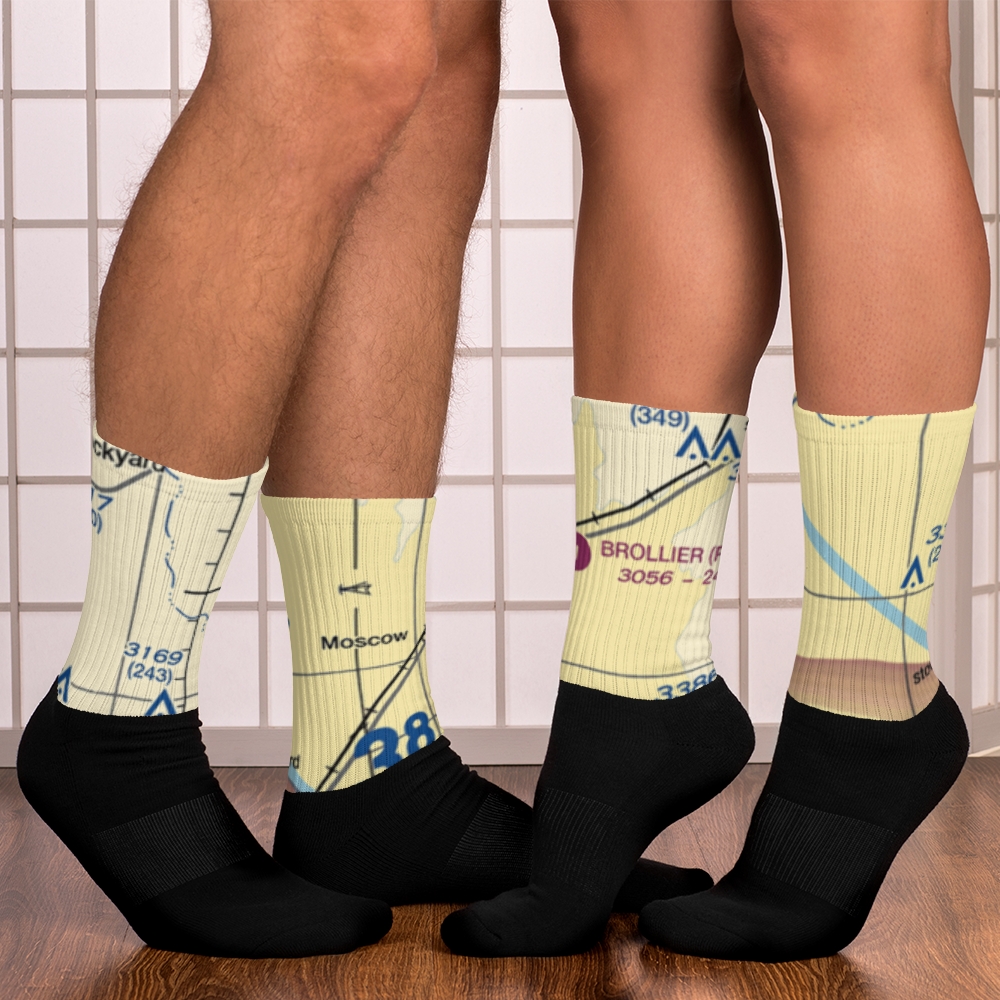 Brollier Airport (SN97) VFR Sectional Socks 