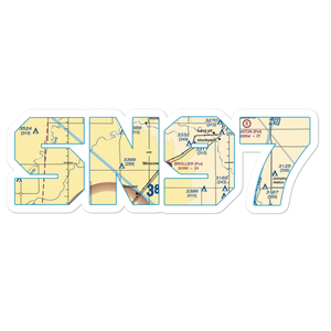 Brollier Airport (SN97) VFR Sectional Sticker