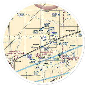 Amy Airport (SN94) VFR Sectional Sticker (30 mile)