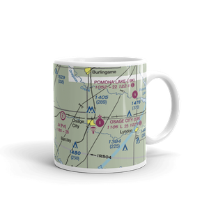 Dickson /Private/ Airport (SN93) VFR Sectional  Mug