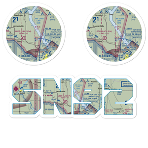 Sunshine Ranch Airport (SN92) VFR Sectional Sticker Pack
