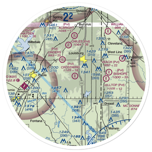 Crosswind Airfield (SN88) VFR Sectional Sticker (30 mile)