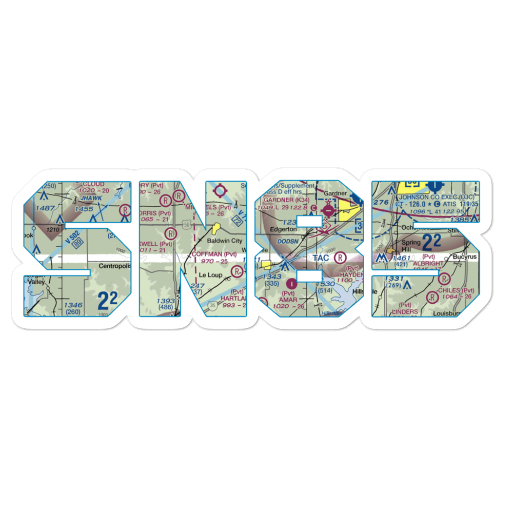 Fox Fire Airport (SN85) VFR Sectional Sticker 