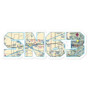 Gail Ballard Airport (SN63) VFR Sectional Sticker