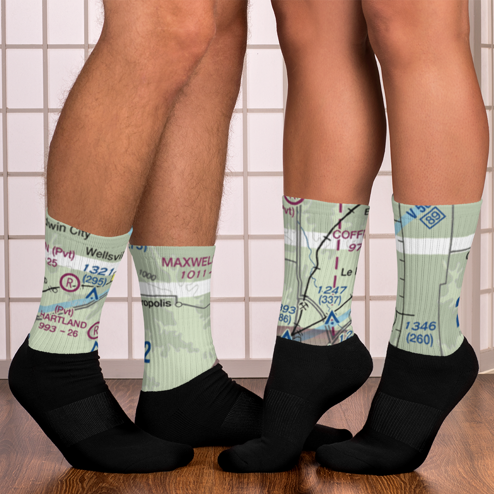 Witham Airport (SN57) VFR Sectional Socks 