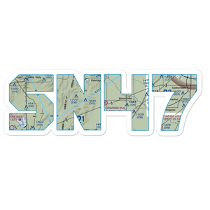 Converse Farm Airport (SN47) VFR Sectional Sticker