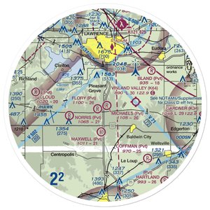 Michael's Airport (SN45) VFR Sectional Sticker (30 mile)