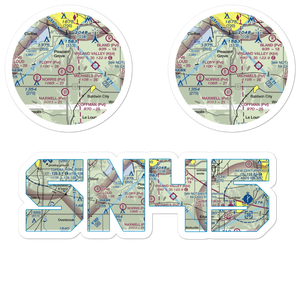 Michael's Airport (SN45) VFR Sectional Sticker Pack