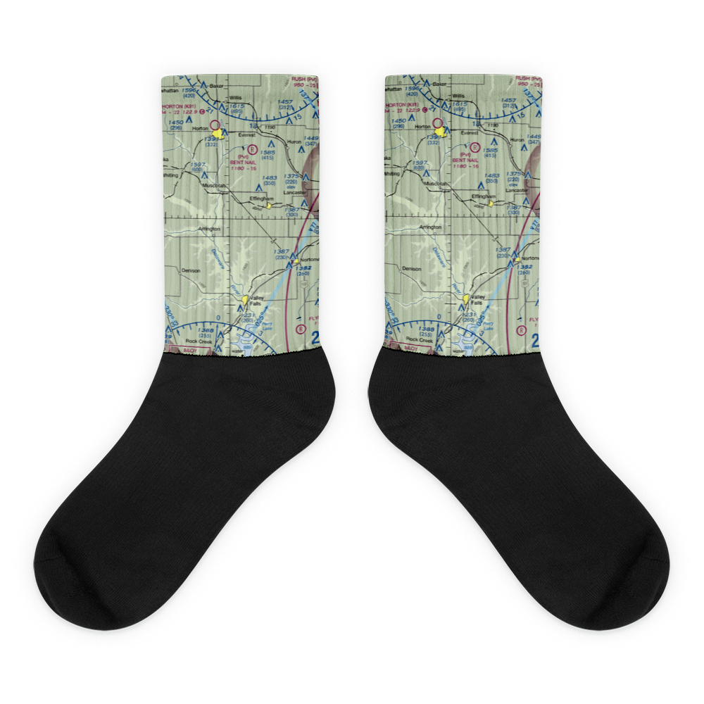 Strafuss Airport (SN43) VFR Sectional Socks 