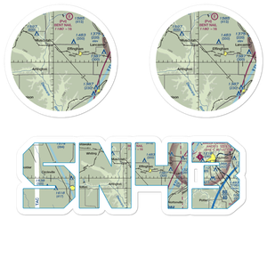 Strafuss Airport (SN43) VFR Sectional Sticker Pack