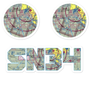 Rucker Airport (SN34) VFR Sectional Sticker Pack