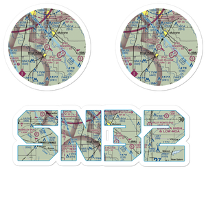 Rands Airport (SN32) VFR Sectional Sticker Pack