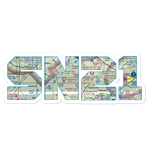 Flory /Private/ Airport (SN21) VFR Sectional Sticker