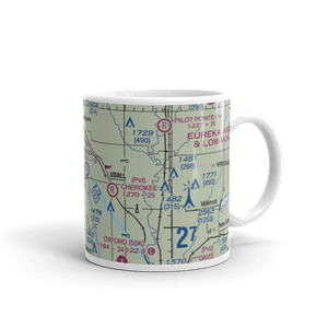 Belle Plaine Farms Airport (SN10) VFR Sectional  Mug