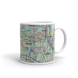Fisher Airport (SN08) VFR Sectional  Mug