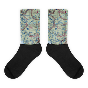 Fisher Airport (SN08) VFR Sectional Socks