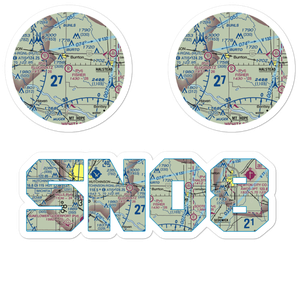 Fisher Airport (SN08) VFR Sectional Sticker Pack