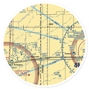 Wright International Airport (SN02) VFR Sectional Sticker (30 mile)