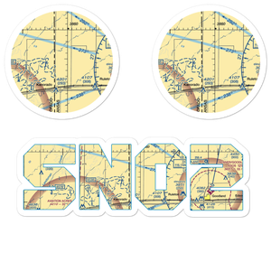 Wright International Airport (SN02) VFR Sectional Sticker Pack