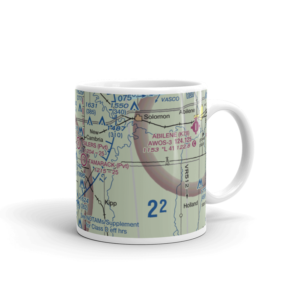 J Roesner Airport (SN00) VFR Sectional  Mug 
