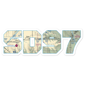 Oller Airport (SD97) VFR Sectional Sticker