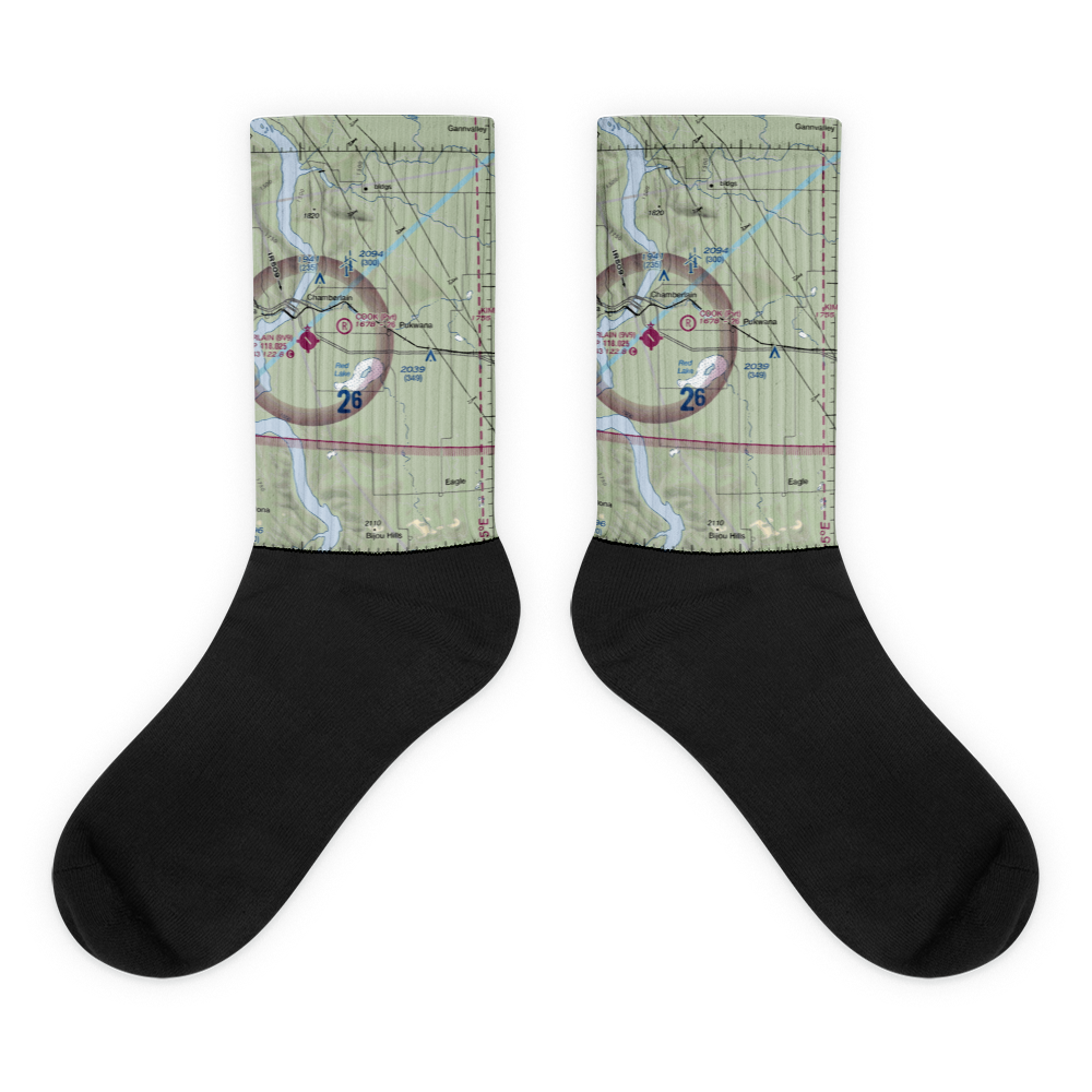 Priebe Landing Strip (SD89) VFR Sectional Socks 