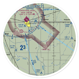 Marone Airport (SD84) VFR Sectional Sticker (30 mile)