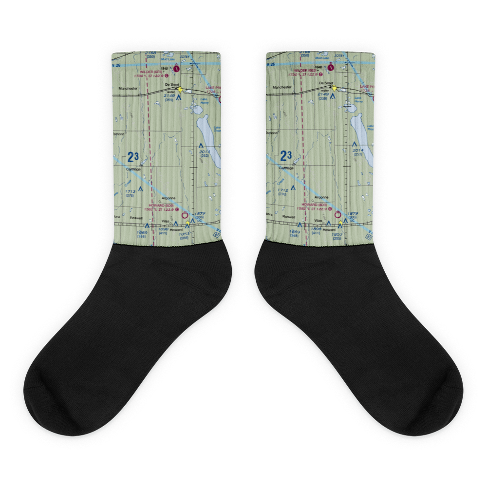 Lee Airport (SD83) VFR Sectional Socks 