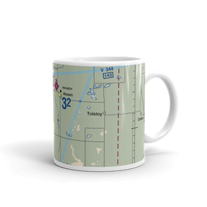 Monty Harer Airstrip (SD79) VFR Sectional  Mug