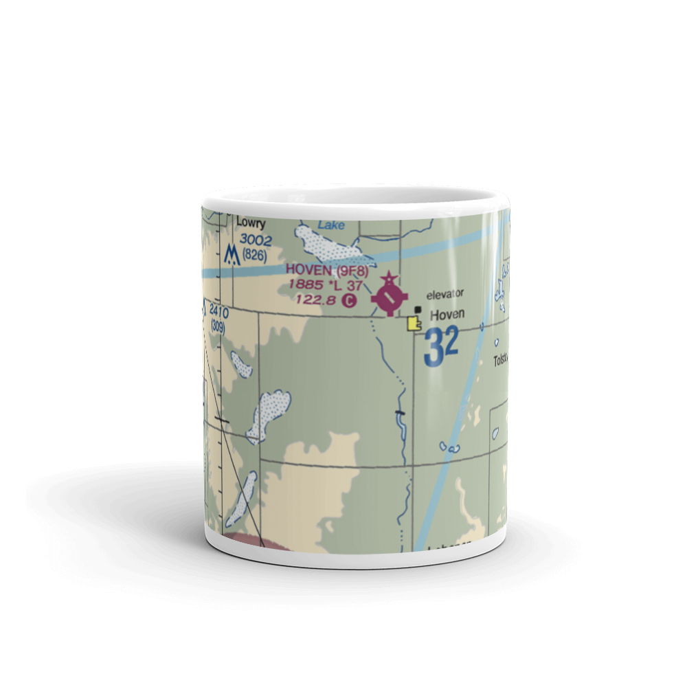 Monty Harer Airstrip (SD79) VFR Sectional  Mug 