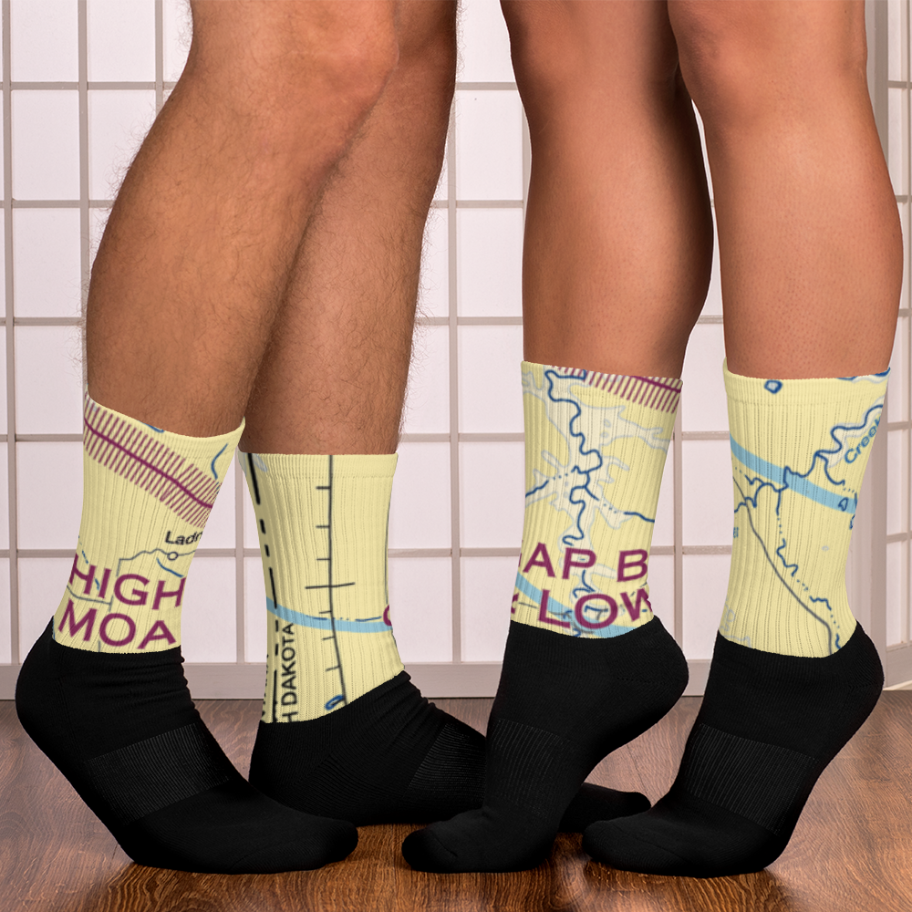 Tennant Ranch Airport (SD76) VFR Sectional Socks 