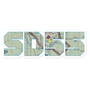 Winter Airfield (SD55) VFR Sectional Sticker