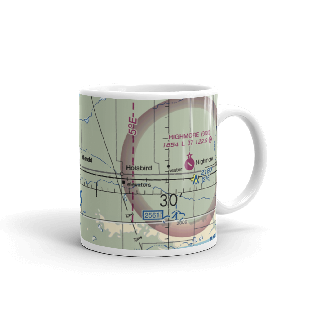 Harrold Municipal Airport (SD50) VFR Sectional  Mug 