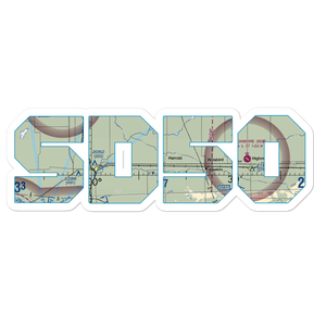 Harrold Municipal Airport (SD50) VFR Sectional Sticker
