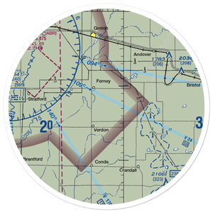 Hite Private Airport (SD49) VFR Sectional Sticker (30 mile)