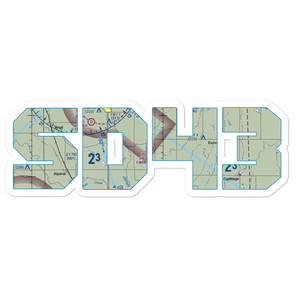 Ingle Airport (SD43) VFR Sectional Sticker