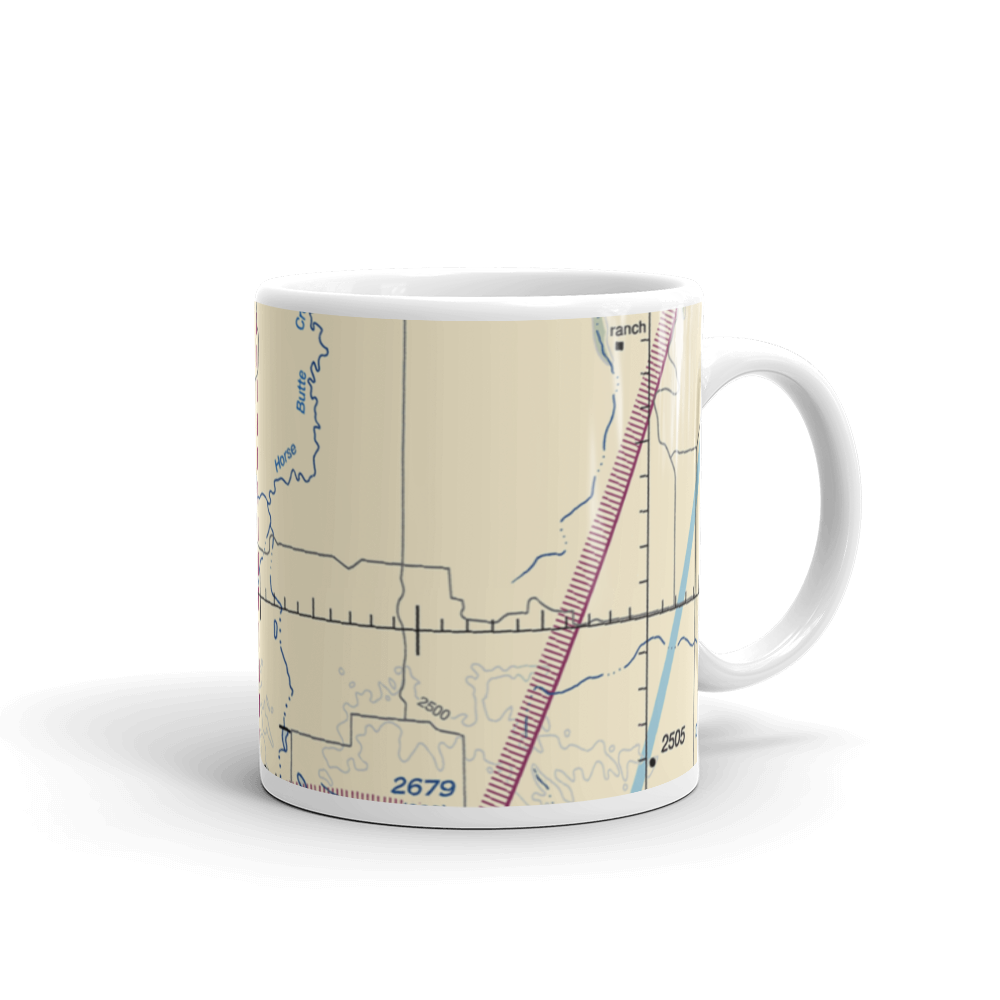 Shambo Ranch Airport (SD41) VFR Sectional  Mug 