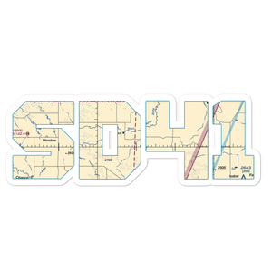 Shambo Ranch Airport (SD41) VFR Sectional Sticker