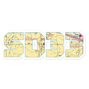 Sky Ranch For Boys Airport (SD33) VFR Sectional Sticker